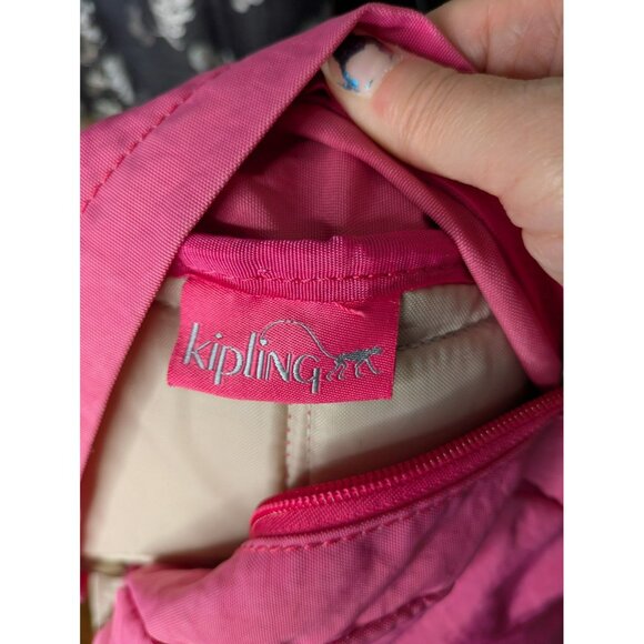 Kipling TRENT Backpack HYDRANGEA Bubblegum Pink BP3941 Mike Monkey Cute - Picture 6 of 10